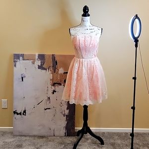 Topshop lace mini dress